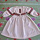 Dress 'Darina' Slavic Russian for girls, Costumes3, Anapa,  Фото №1