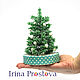 Master class bead Trees. Herringbone beaded. Tools for dolls and toys. Handiworks from beads, master class. Online shopping on My Livemaster.  Фото №2