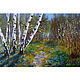 Oil painting 'Spring has come', Pictures, Belorechensk,  Фото №1