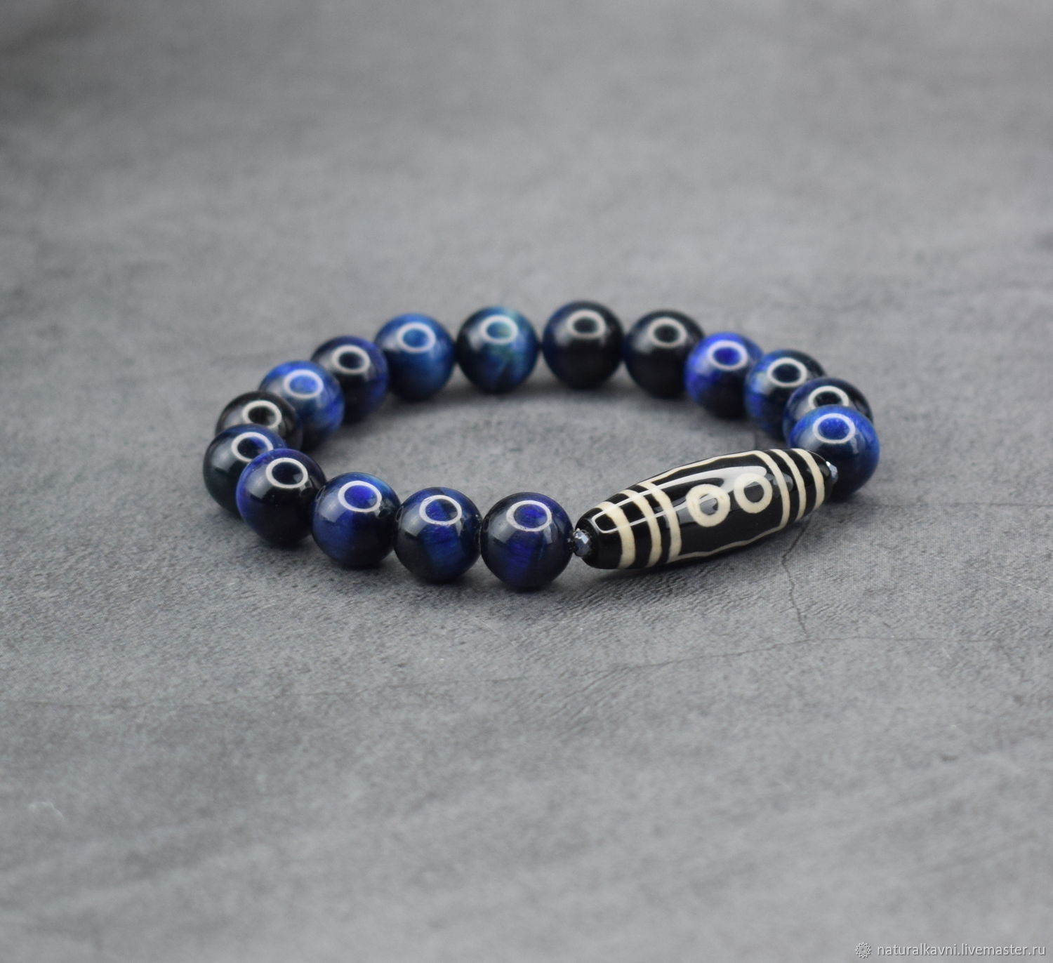 Cat Eye Bracelet | Handmade Cat's Eye Beads | Ebru Jewelry
