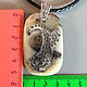 Gift idea. Author's decoration-Snow leopard (Snow Leopard) - damon. Pendant. lacquer miniature. My Livemaster. Фото №5