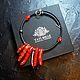 A necklace of coral 'hot Peppers', Necklace, Moscow,  Фото №1