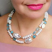 Necklace with  pearl