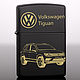 Зажигалка Zorro с гравировкой вашего авто Volkswagen и номера. Зажигалки. Маргарита Гроза (мастер). Ярмарка Мастеров.  Фото №4