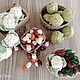 Грибы белые подосиновики для кукольной миниатюры Еда для кукол. Кукольная еда. Minidom.irina. Ярмарка Мастеров.  Фото №5