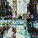 Painting city buy a picture in St. Petersburg painting with acrylic painting 40 by 35. Pictures. paintmart (oikos). My Livemaster. Фото №4