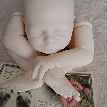 Материалы для творчества ручной работы. Ярмарка Мастеров - ручная работа Молд Realborn Kase Asleep. Handmade.