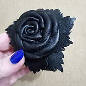 кольцо "Черная роза"