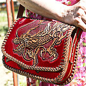 Сумки и аксессуары handmade. Livemaster - original item Handbag female leather. Handmade.