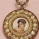 Заказать Винтаж: "Принцесса Жасмин" винтажная брошь. ANTIQUE_GOLDEN_ROSE. Ярмарка Мастеров. . Кулоны винтажные Фото №3