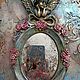 Order  ' Mirror with an Angel'. beautifulcrafts. Livemaster. . Panels Фото №3