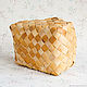 A basket woven from birch bark. Gift basket wicker. Basket. BirchStyle. Online shopping on My Livemaster.  Фото №2