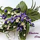 Order Brooch: ' spring bouquet'. shustrik. Livemaster. . Brooches Фото №3