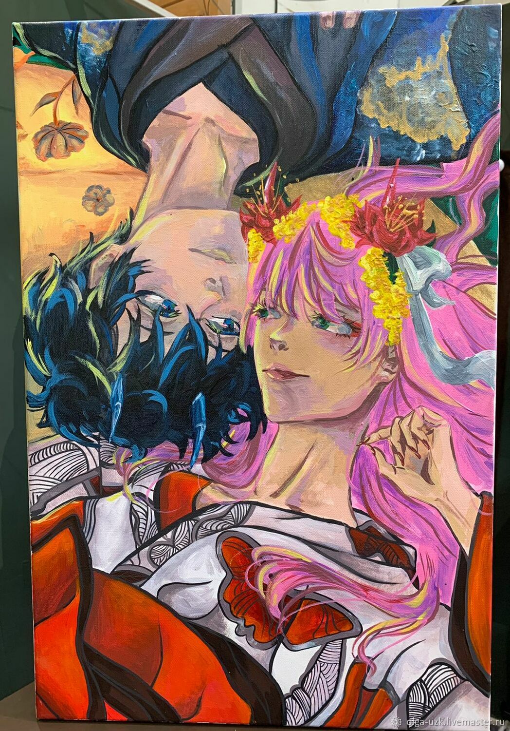 Картины: Картина Аниме в интернет-магазине на Ярмарке Мастеров ...