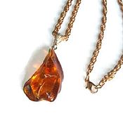 Украшения handmade. Livemaster - original item Amber pendant made of natural Baltic amber. Handmade.