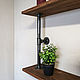 Copy of Industrial style wall shelves made of wood and pipes. Shelves. dekor-tseh. My Livemaster. Фото №4
