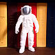 Astronaut of the Apollo 18 cm (Silver), Model, Moscow,  Фото №1