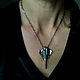 Pendant silver pendant with natural stone. Silver Stingray Pendant. Pendant. Natali Batalova. My Livemaster. Фото №6