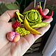 Овощи и фрукты из полимерной глины. Кукольная еда. Екатерина (miniaturehouse). Ярмарка Мастеров.  Фото №6