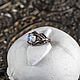 Men's ring with a moonstone ' Orofer'. Rings. Unusual Gemstone Jewelry. Online shopping on My Livemaster.  Фото №2