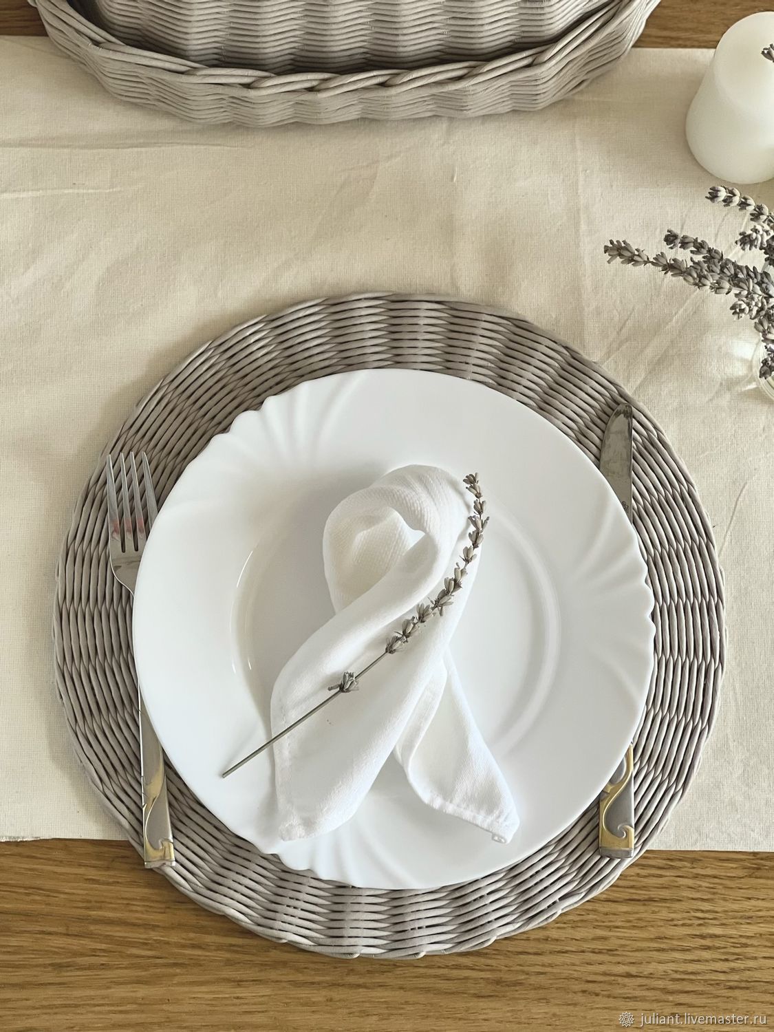 Подставка под тарелку | Плейсмат | Сервировочная салфетка в интернет ...