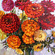 Order  Autumn flowers-oil, 40*50. alm-studio. Livemaster. . Pictures Фото №3