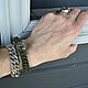 Paracord bracelet with silver Tiger Bead. Braided bracelet. kot-bayun. My Livemaster. Фото №5