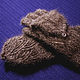 Women's mittens-transformers Chocolate breeze. Mittens. Warm Yarn. My Livemaster. Фото №5