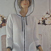 Одежда handmade. Livemaster - original item Sports jacket,cotton,46-48p.. Handmade.
