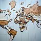 Карта мира, Доски для заметок, Москва,  Фото №1