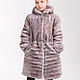 Abrigos de piel: Abrigo de piel de Mouton gris, Fur Coats, Pyatigorsk,  Фото №1