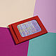 Document Holder Red. Cover. murzikcool. My Livemaster. Фото №4