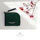  Кожаный кошелек бумажник на молнии Emerald green. Кошельки. Stitch & Leather. Интернет-магазин Ярмарка Мастеров.  Фото №2