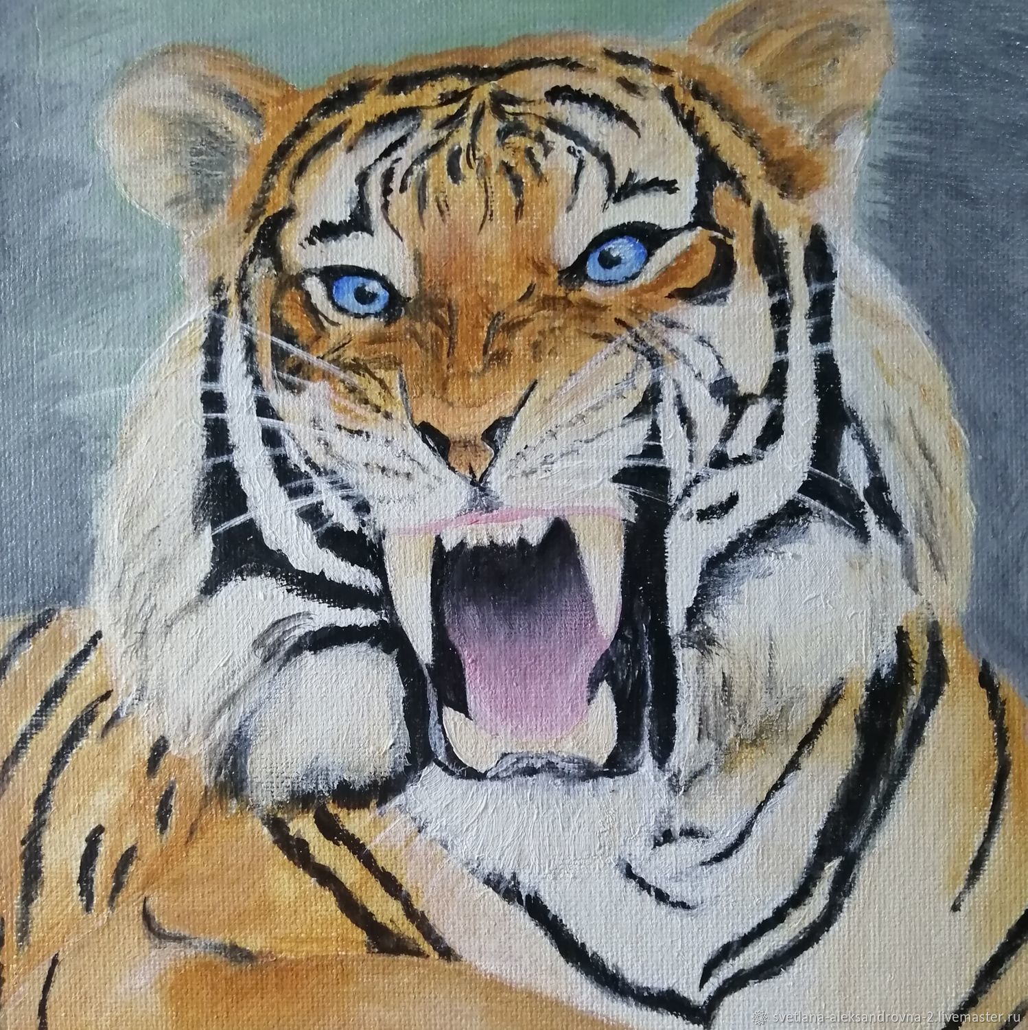 Ватагин картина Амурский тигр