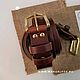 Ремень из кожи Horween Chromexcel. Ремни. ManualFox. Интернет-магазин Ярмарка Мастеров.  Фото №2