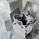 Cardboard box white 105х105х110 mm. Box1. Hamster Paradise. Online shopping on My Livemaster.  Фото №2