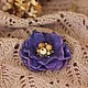 Felted brooch-flower. Brooches. Katherine Markina (markinaek). My Livemaster. Фото №4