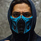 Маска Сабзеро из Мортал Комбат Mortal Combat Subzero Sub Zero mask. Маски персонажей. Качественные авторские маски (Magazinnt). Ярмарка Мастеров.  Фото №6