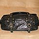  Black leather Dr. Koffer bag, genuine leather, Vintage bags, Moscow,  Фото №1