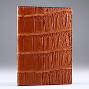 Сумки и аксессуары handmade. Livemaster - original item Passport cover made of genuine crocodile leather IMA0020UK44. Handmade.