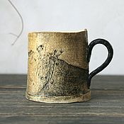 Посуда handmade. Livemaster - original item Ceramic mug Village Miller. Handmade.
