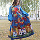 Felted dress ' Luxury Autumn 2'. Dresses. silk wool. My Livemaster. Фото №5