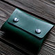 Mini Leather Wallet — Green, Wallets, St. Petersburg,  Фото №1