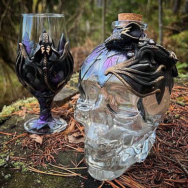 Посуда ручной работы. Ярмарка Мастеров - ручная работа Набор «Громель». Handmade.