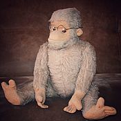 Винтаж handmade. Livemaster - original item Vintage toys: Monkey 1960.. Handmade.
