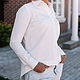 Shirt: White shirt from German cotton. Shirts. yoursizestore (yoursizestore). Online shopping on My Livemaster.  Фото №2