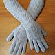 Long openwork gloves. Gloves. Tatiana Boyarova. Online shopping on My Livemaster.  Фото №2