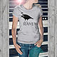 Hooded crow sweatshirt. Jumpers. decades. My Livemaster. Фото №4