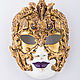  Венецианская маска Dama Barocco. Карнавальные маски. Елена (luxurymask). Ярмарка Мастеров.  Фото №4