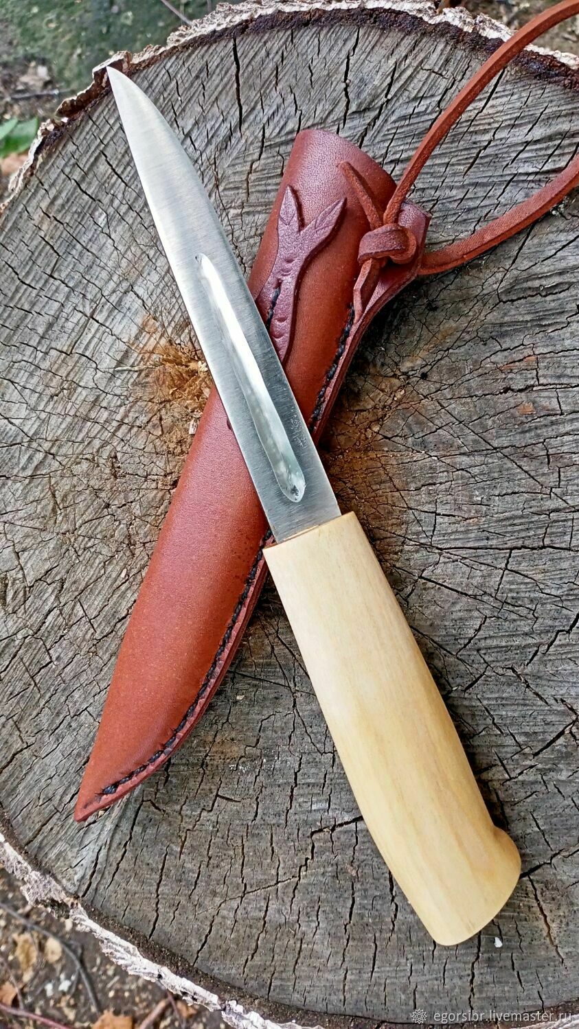 Нож Эвенкийский с узким долом в е Ярмарка Мастеров по .
